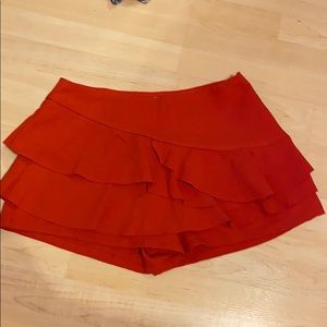DO+BE Red Skort